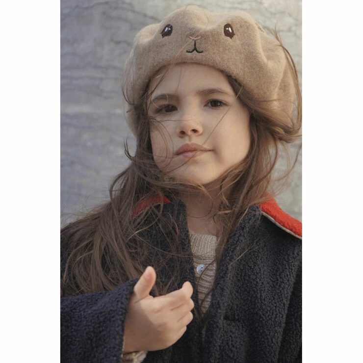 Konges Sløjd ANDRAY BERET BUNNY BROWN RABBIT 3 Konges Sløjd ANDRAY BERET BUNNY BROWN RABBIT - Billede 3