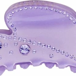 Milk & Soda HEART CLAW CLIP LILAC