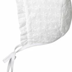 Mp Denmark Flora Baby Bonnet Hvid