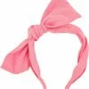 Milk & Soda GIGI LINEN HEADBAND PINK