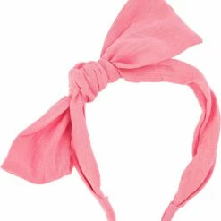 Milk & Soda GIGI LINEN HEADBAND PINK