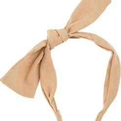 Milk & Soda GIGI LINEN HEADBAND BEIGE