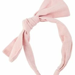 Milk & Soda GIGI LINEN HEADBAND BABY PINK