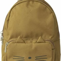Liewood Saxo Mini Backpack Cat Golden Caramel