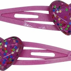 Milk & Soda TWINKLE HEART HAIR CLIP PINK
