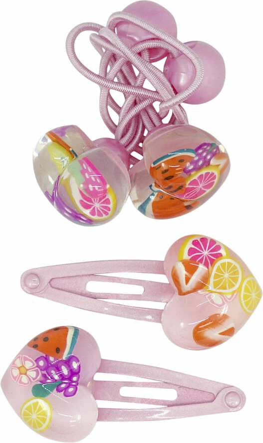 Milk & Soda FRUIT HEART HAIR SET MULTI 1 Milk & Soda FRUIT HEART HAIR SET MULTI