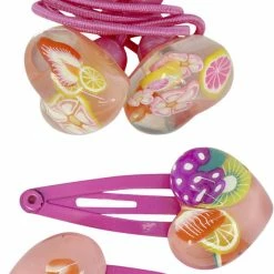 Milk & Soda FRUIT HEART HAIR SET MULTI 6 Milk & Soda FRUIT HEART HAIR SET MULTI -Mikk-line butik unnamed file 1171