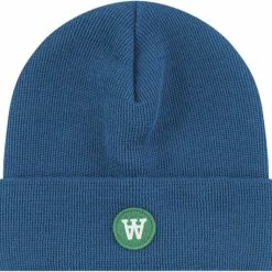 Wood Wood Kai Kids Beanie Azure Blue