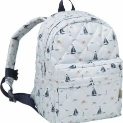 Cam Cam Copenhagen Backpack - Sailboats Sailboats