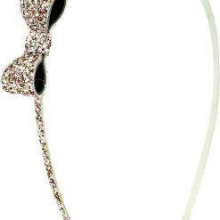 Milk & Soda MINI BOW HEADBAND GOLD MULTI