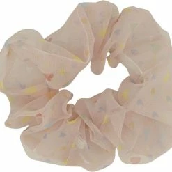 Milk & Soda HEART SPRINKLES SCRUNCHIE PEACH