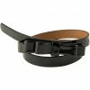 Milk & Soda BLAIR BOW PATENT BELT BLACK