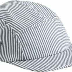 Liewood Rory Cap Stripe: Blue Wave/creme De La Creme