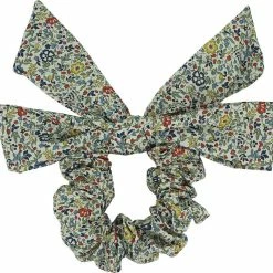 Milk & Soda LIBERTY RIBBON SCRUNCHIE KM BLUE