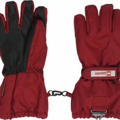 Lego Wear LWATLIN 700 - GLOVES W/MEM. Dark Red