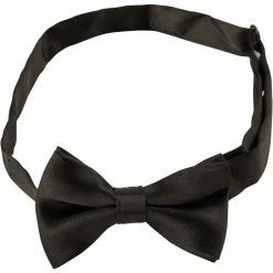 Milk & Soda TUXEDO BOW TIE BLACK BABY