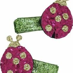 Milk & Soda LADY BUG HAIR CLIP PINK