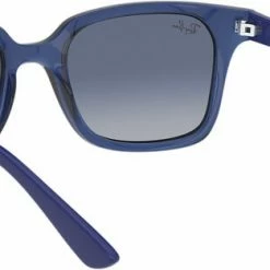 Ray-Ban Junior Sole RJ9071S 48 BLU SHN BRN POL TRANSPARENT BLUE -Mikk-line butik unnamed file 1486
