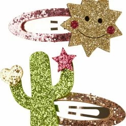 Milk & Soda CACTUS & SUNSHINE SNAP CLIPS MULTI