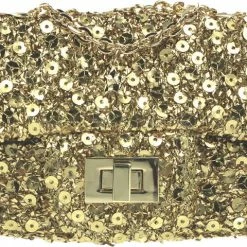 Milk & Soda AMY SEQUINS BAG GOLD
