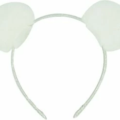Milk & Soda POLAR BEAR HEADBAND WHITE