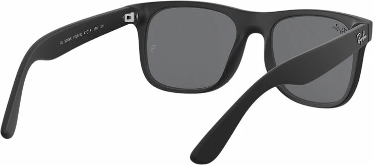 Ray-Ban Junior Sole RJ9069S 48 Blk Blu Mir RUBBER BLACK 6 Ray-Ban Junior Sole RJ9069S 48 Blk Blu Mir RUBBER BLACK - Billede 6