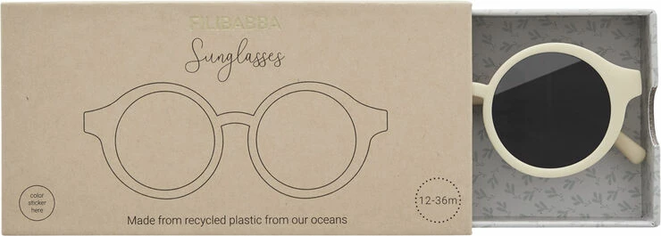 Filibabba Børnesolbriller I Genbrugsplast - Pale Banana Pale Banana 4 Filibabba Børnesolbriller I Genbrugsplast - Pale Banana Pale Banana - Billede 4