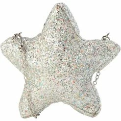 Milk & Soda Glitter Star Bag SILVER
