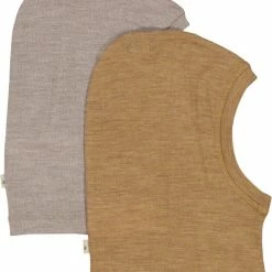 Wheat Sæt Af 2 Uld Elefanthuer Kim Clay Khaki