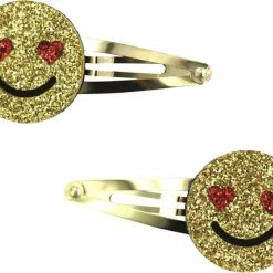 Milk & Soda EMOJI HAIR CLIP HEART EYES