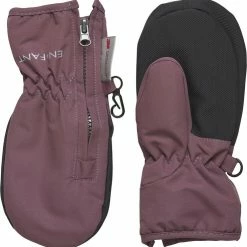 En Fant Mittens W. Zipper Flint