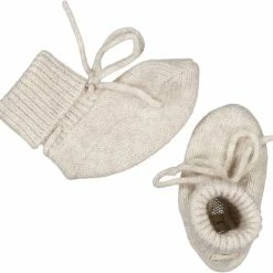 MarMar Copenhagen Booties Baby Llama Melange