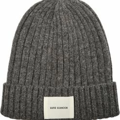 Sofie Schnoor Beanie Dark Grey Melange
