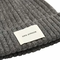 Sofie Schnoor Beanie Dark Grey Melange -Mikk-line butik unnamed file 33