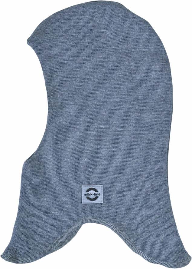 Mikk-Line Wool Fullface - Solid W. Windstop Grå 1 Mikk-Line Wool Fullface - Solid W. Windstop Grå