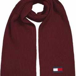 Tommy Hilfiger BIG FLAG SCARF Rouge