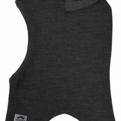 Mikk-Line Wool Fullface - Ears DARK GREY MELANGE