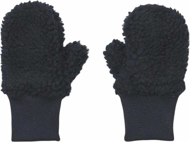 Liewood Coy Pile Mittens Midnight Navy 1 Liewood Coy Pile Mittens Midnight Navy