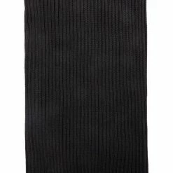 Les Deux Wyatt Cotton Rib Tube Scarf Kids Black