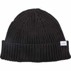 Les Deux Walter Cotton Rib Beanie Kids Black