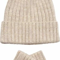 Petit By Sofie Schnoor Beanie Set Rose