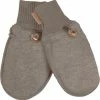 Mikk-Line Wool Mittens Melange Denver
