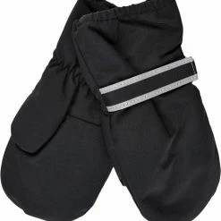 Mikk-Line Nylon Baby Mittens Sort