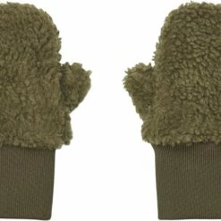 Liewood Coy Pile Mittens Khaki