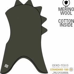 Mikk-Line Wool Fullface - Dino Forest Night