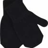 Mikk-Line MAGIC Mittens - Knit Black