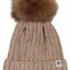 Huttelihut WARMY Knithut Wool Sand/L.camel Camel/Camel