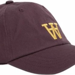 Wood Wood Sim AA Kids Cap Burgundy