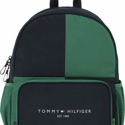 Tommy Hilfiger TH ESTABLISHED BACKPACK Green Malachite Colorblock