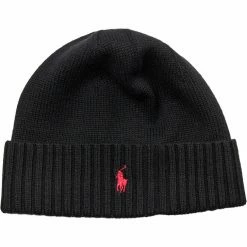 Polo Ralph Lauren 2/30 MERINO WL RWS-HAT-AC-HAT Sort